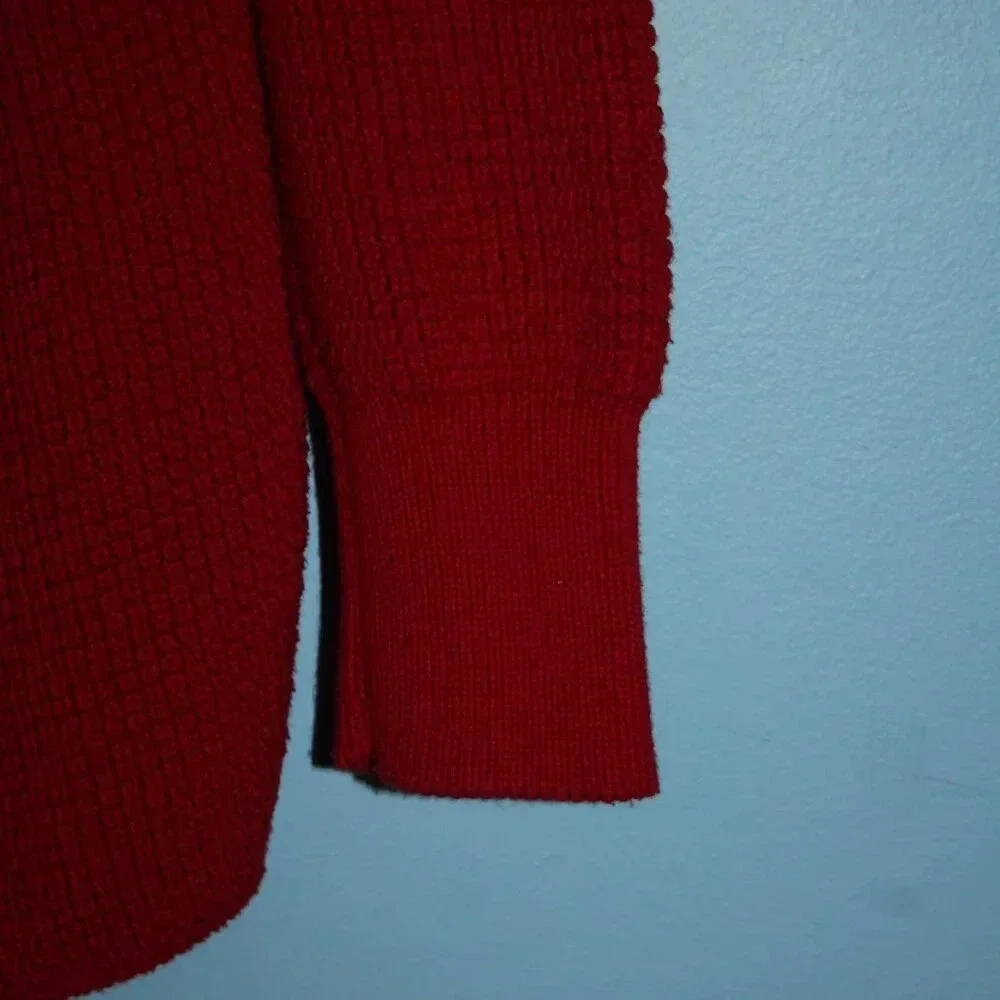 MICHAEL MICHAEL KORS XS Red Cowl Neck Sweater